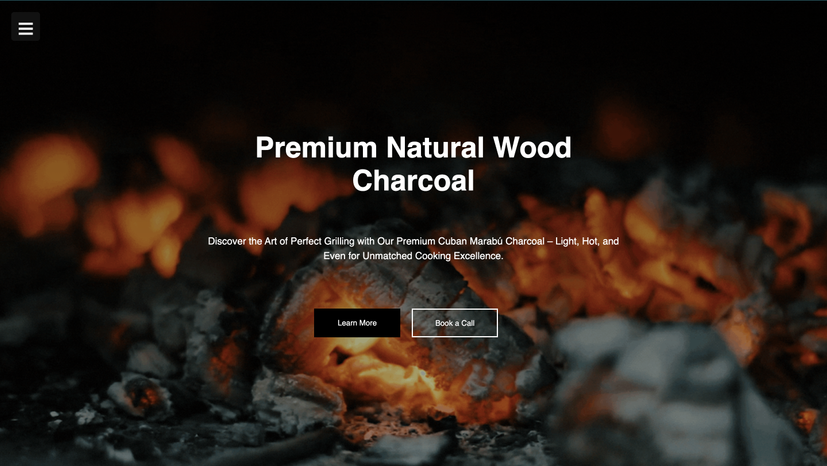 Premium Natural Wood Charcoal