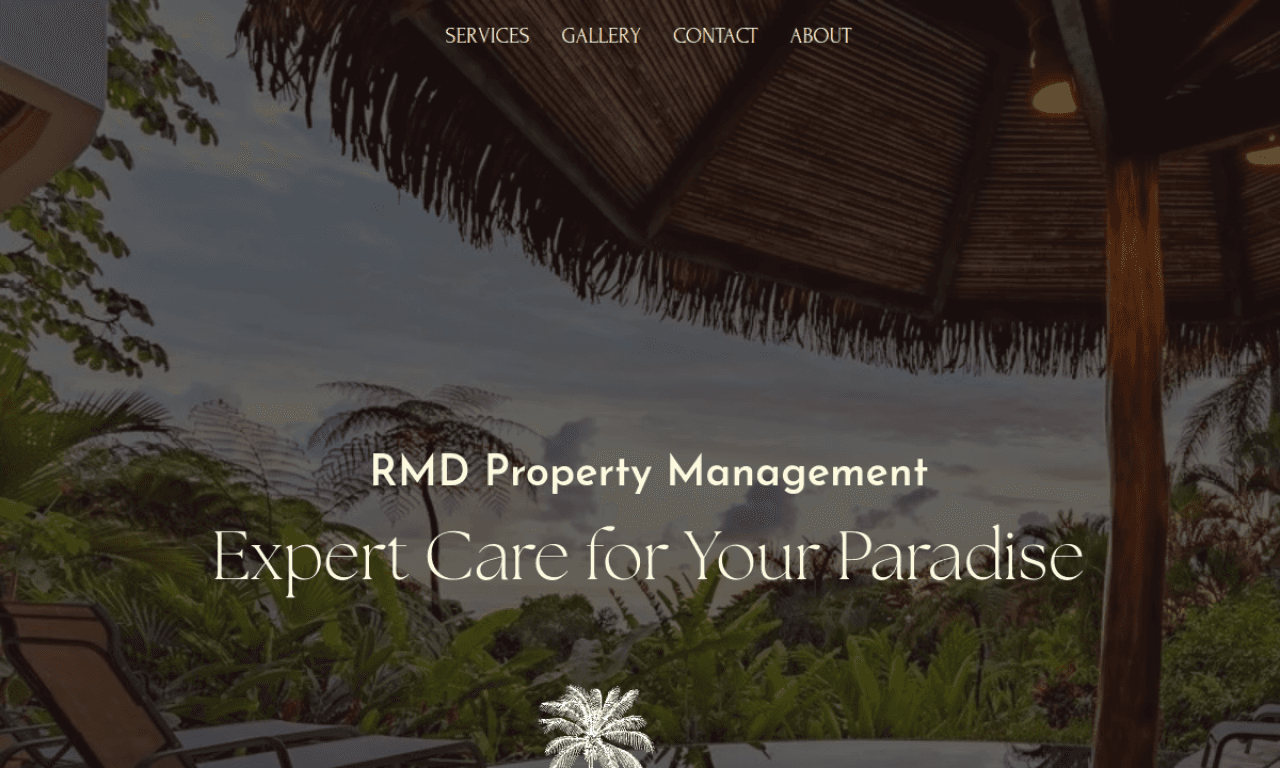 RMD Property Management vacation rental platform